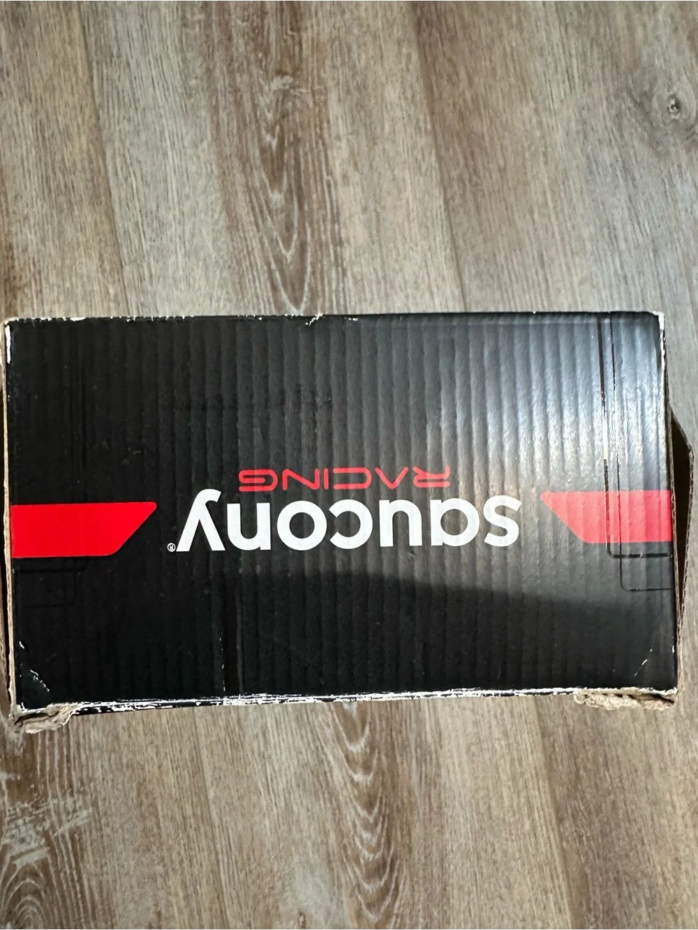 Saucony Women’s Black and Teal Lace-Up Running Spikes size 5.5 with original box